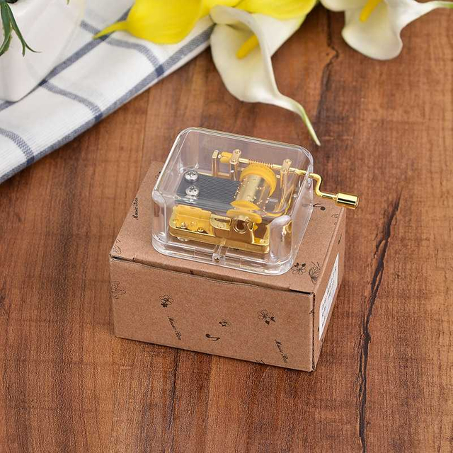 Hand shake music box music box Kindergarten DIY toy creative gift wedding birthday gift