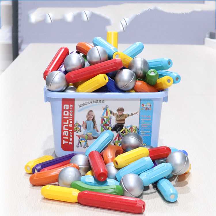Magnetic Building Block,Children's Building Blocks,Puzzle Magnetic Building Blocks