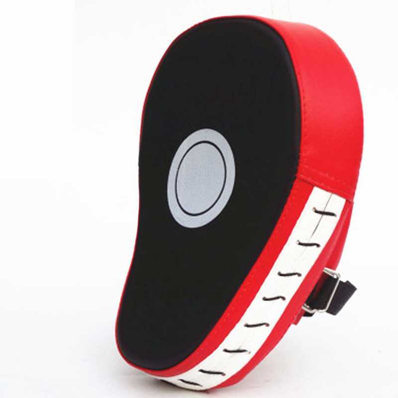 Curved Boxing Muay Thai Hand Target Sanda Training Thickened Anti-vibration Curved Baffle PU Five-finger Taekwondo Foot Target