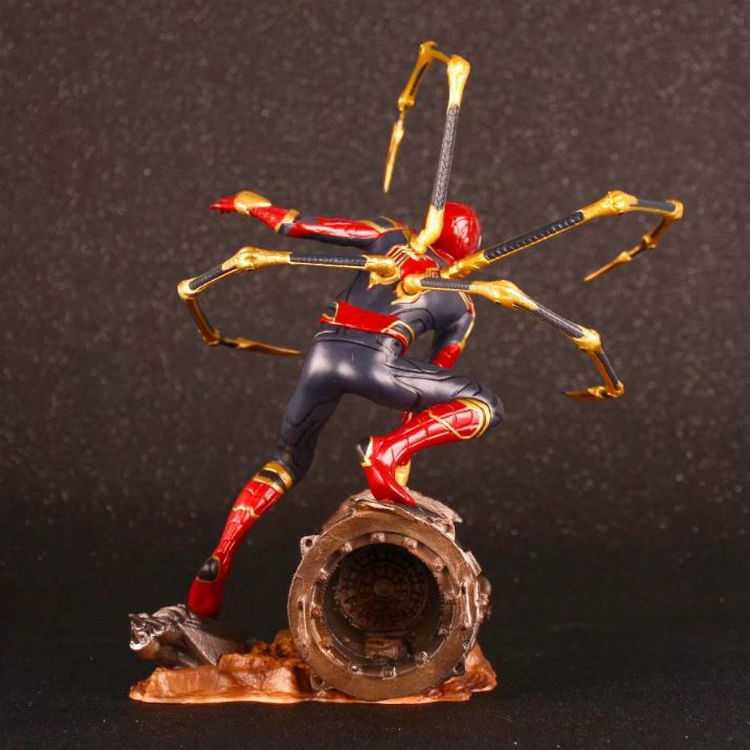 Avengers 3 Spider-Man Heroes Expedition Steel Battle Shirt Edition Boxed Spiderman Hand Dolls