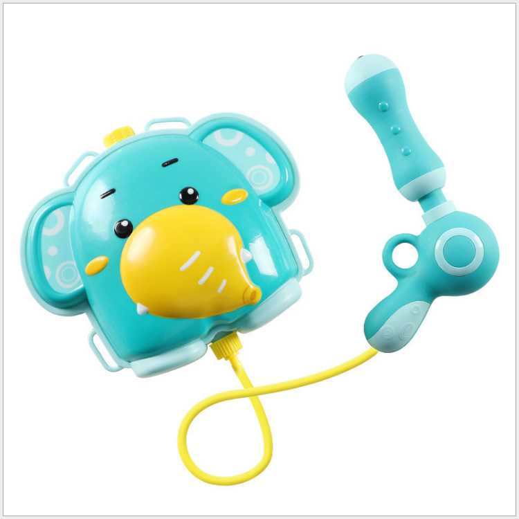 Summer Children's Backpack Water Gun Toy Pull-type Super Large Capacity Water Spray Gun Beach Toys Outdoor