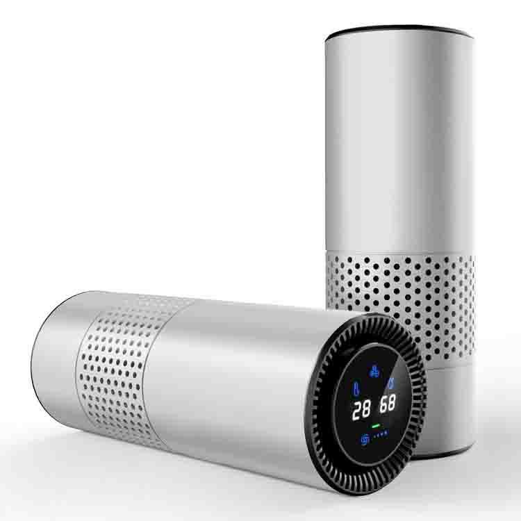 Car air purifier car car oxygen bar human body induction control in addition to formaldehyde odor net