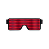 Glowing Glasses Led Holiday Blinds Glasses Flash Dynamic Map Atmosphere Cheering Props Creative Holiday Supplies