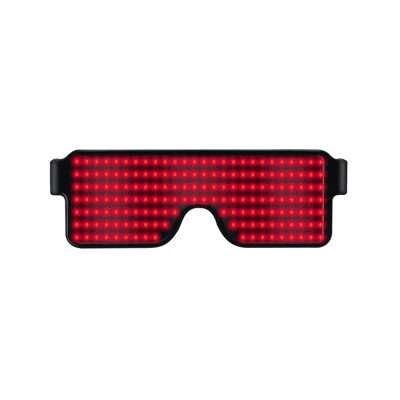 Glowing Glasses Led Holiday Blinds Glasses Flash Dynamic Map Atmosphere Cheering Props Creative Holiday Supplies