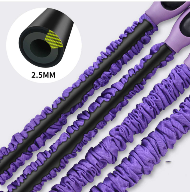 Sit-ups Elastic Rope Home Auxiliary Fitness Equipment Thin Belly Sports Multi-function Belt Female Pedal Puller