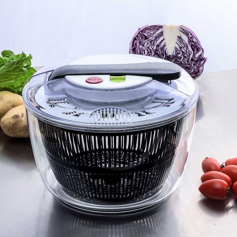 Home Salad Sinks Press Vegetables Dryer Dehydrator Creative Kitchen Fruit Cleaning Water Drain Basket