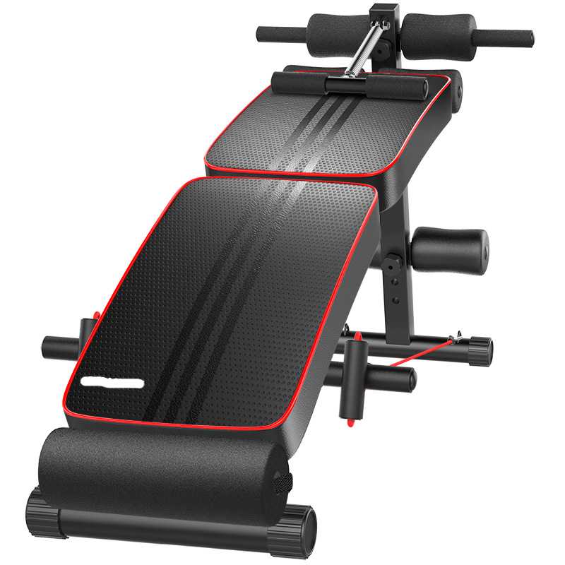 Folding Supine Board Male Multifunctional Abdominal Muscles Sports Aids Sit-ups Fitness Equipment Home Training Suit