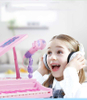 Children's electronic piano toy with microphone multi-function puzzle science electronic keyboard girl toy super toy