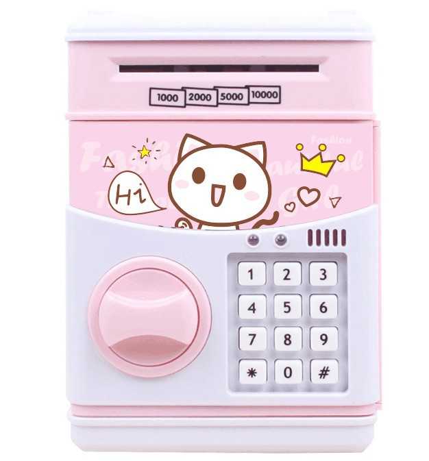 Cartoon piggy bank plastic ornaments piggy bank Piggy music piggy bank novelty creative toys