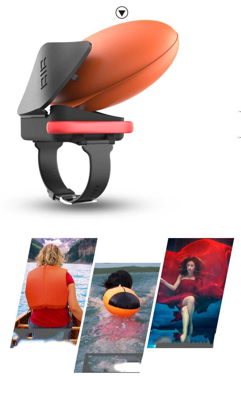 Flood Prevention Life-saving Bracelet Learning Swimming Artifact Adult Children Underwater Self-help Equipment Lifebuoy Airbag
