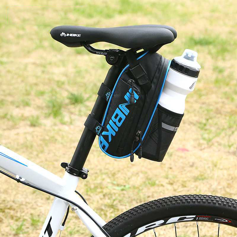 Mountain Bike Bag, Water Bottle, Wearable Road Bike Bag, Waterproof Bicycle Seat Bag