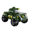 LEGO Bricks Military Series Military Maintenance Plant Building Block Tank Car Boy Assembling Toy Enlightenment