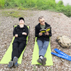 Portable Walker Chair Lazy Inflatable Sofa Folding Chair Tent Picnic Mat