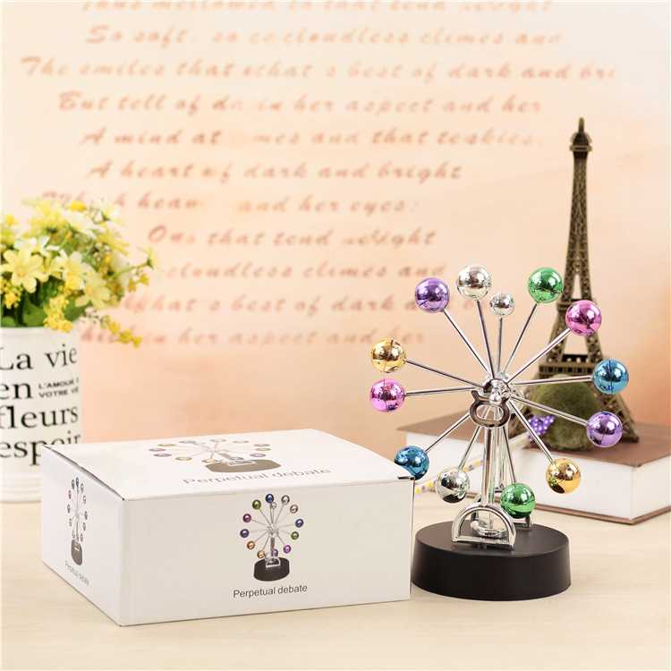 Color Motion Meter Track Permanent Motion Instrument Creative Physics Science Education Model Small Toy Electromagnetic