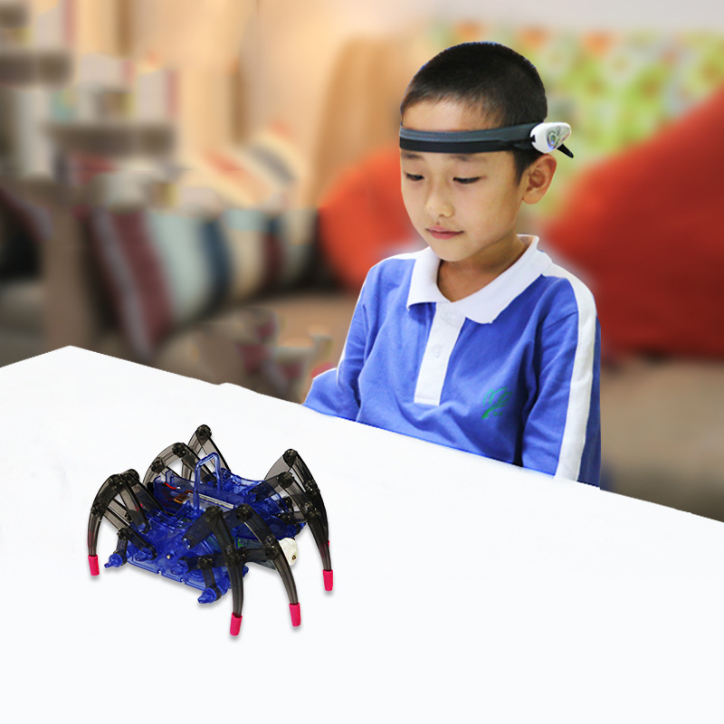 Children's Educational Toys Boy Brain Wave Ideas Control Diy Spider Intelligent Machine Adult High-tech Toys