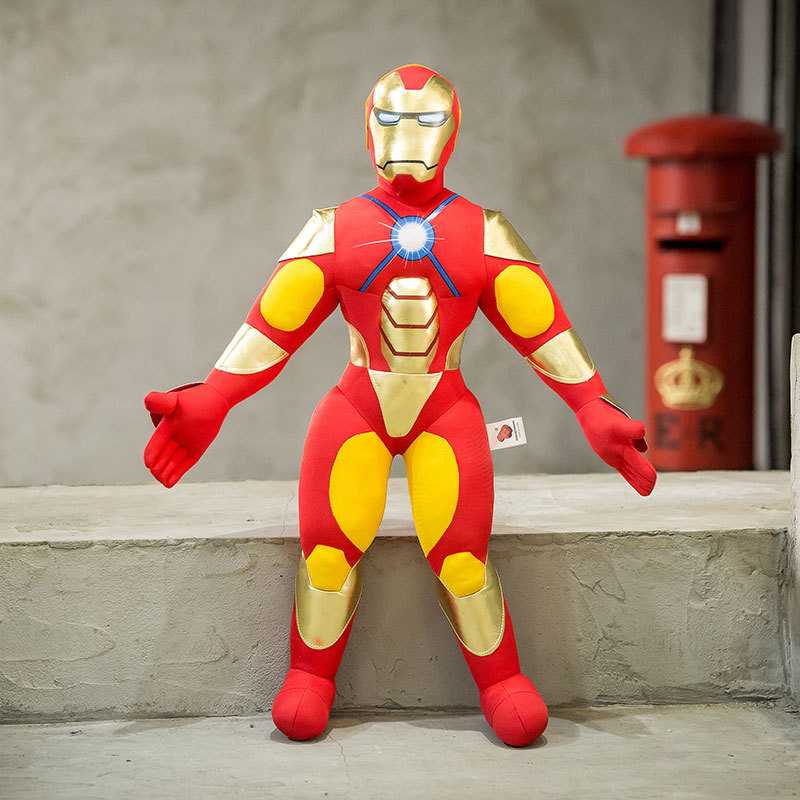 Avengers Iron Man Plush Doll Creative Gift Toy Car Doll Decoration Model