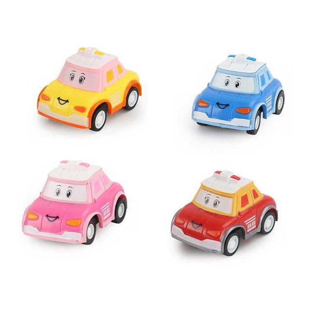 Social Person Watch Remote Control Car Toy Cartoon Police Car Mini Car Infrared Remote Control