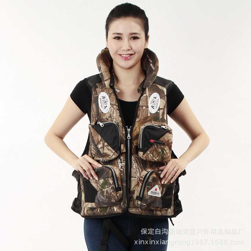 Sea Fishing Life Jacket Rock Fishing Adult Portable Multi-pocket Detachable Fishing Outdoor Vest Vest