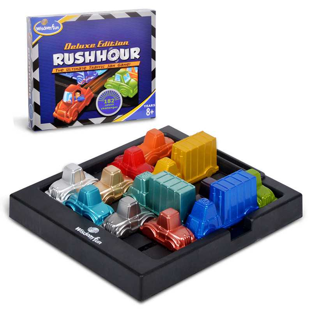 American Traffic Time Rush Hour Game Children Thinking Logic Clearance Game Puzzle Intelligence Toy Board Game