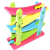 Children's Wooden Glider Toy Environmentally Inertial Four-layer Glider Rail Car
