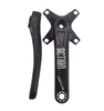 Aluminum Alloy Crank Mountain Bike Sprocket Crank Crank Left And Right 170 Square Hole Crank Set Single Plate Modification Accessories