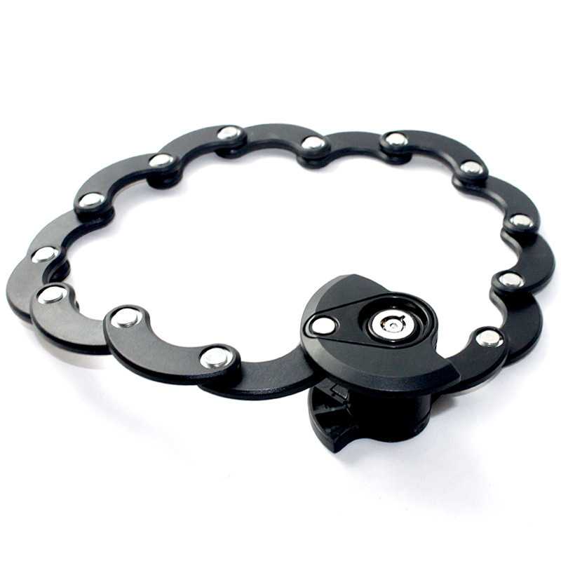 Bicycle Lock Anti-theft Chain Burger Lock Mountain Bike Bicycle Accessories Electric Car Fixed Folding Lock Accessories And Equipment