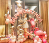 Adult Birthday Party Party Romantic Decoration Decoration Children's Theme Aluminum Film Balloon Rain Silk Curtain Package