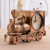 Antique Motorcycle Train Creative Alarm Clock Student Children Bedroom Plastic Pointer Boutique Gift Clock