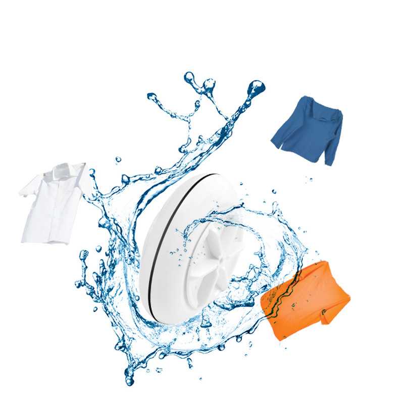 Creative Water Drop Ultrasonic Laundry Traveling Portable Mini Washing Machine Dormitory Lazy Turbine Washing Machine
