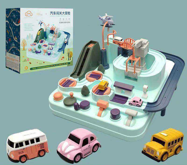 Toy Car Shaoguan Big Adventure Puzzle Children Intelligence Toy Track Inertia