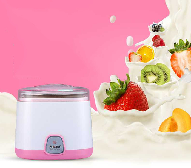 Multifunctional Stainless Steel Liner Yogurt Machine Safe Automatic Household