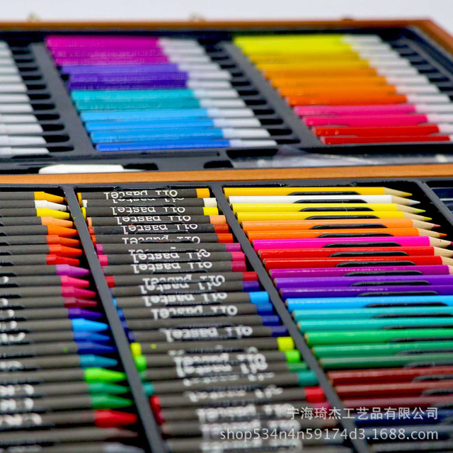 Painting Set,Children's Drawing Set,Wooden Box Painting Set