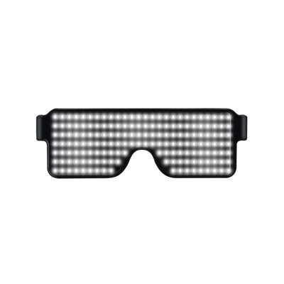 Glowing Glasses Led Holiday Blinds Glasses Flash Dynamic Map Atmosphere Cheering Props Creative Holiday Supplies