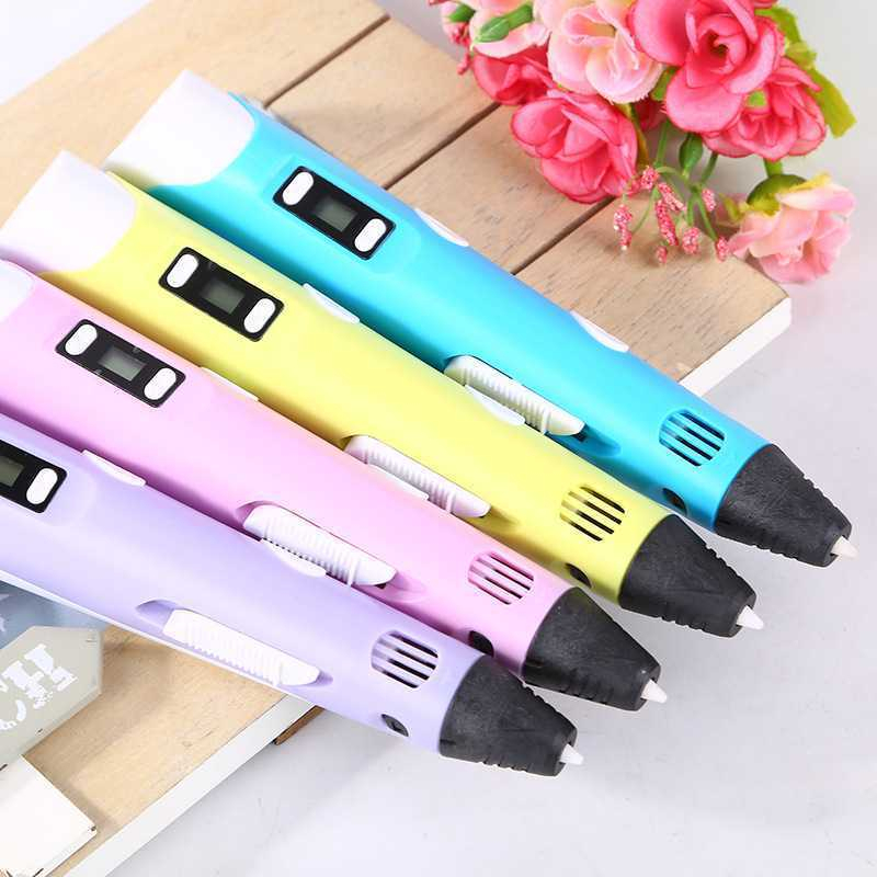 Children's 3D Printing Pen Creative Children's Gift Novelty Toys Kindergarten Puzzle 3D Painting Graffiti Printing Pen