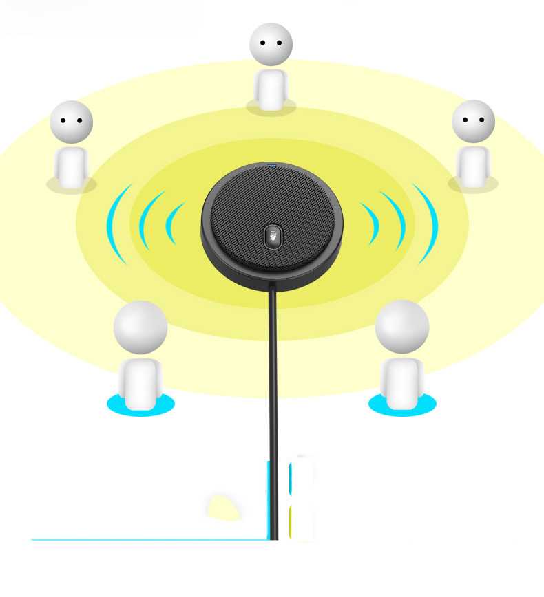 Game Microphone,360° Pickup Microphone,Voice Call Microphone