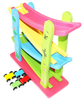 Children's Wooden Glider Toy Environmentally Inertial Four-layer Glider Rail Car