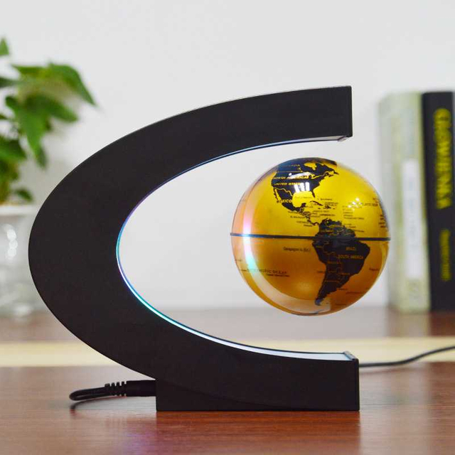 3 Inch Magnetic Suspension Globe High-end Business Gifts Crafts Ornaments