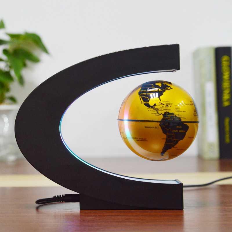 3 Inch Magnetic Suspension Globe High-end Business Gifts Crafts Ornaments