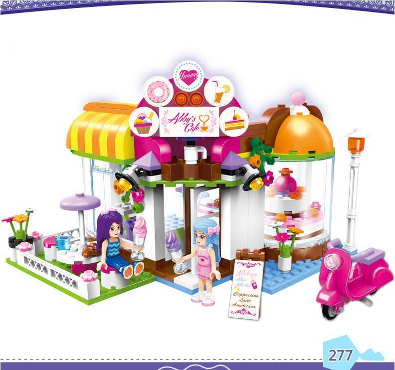 Castle Blocks,Girl Assembling Toys,Assembling Building Blocks Toys