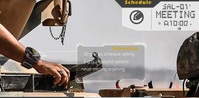 External Sports Watch Student Men's Multi-function Electronic Waterproof Watch Military Watch