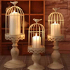 Spot Wrought Iron European Wedding Candlestick Party Party Romantic Arrangement Supplies Western Restaurant Bird Cage Candlestick Decoration