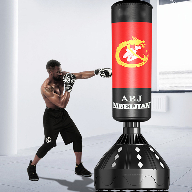 Boxing Sandbags Sanda Vertical Household Adult Sandbags Tumbler Children Taekwondo Training Equipment