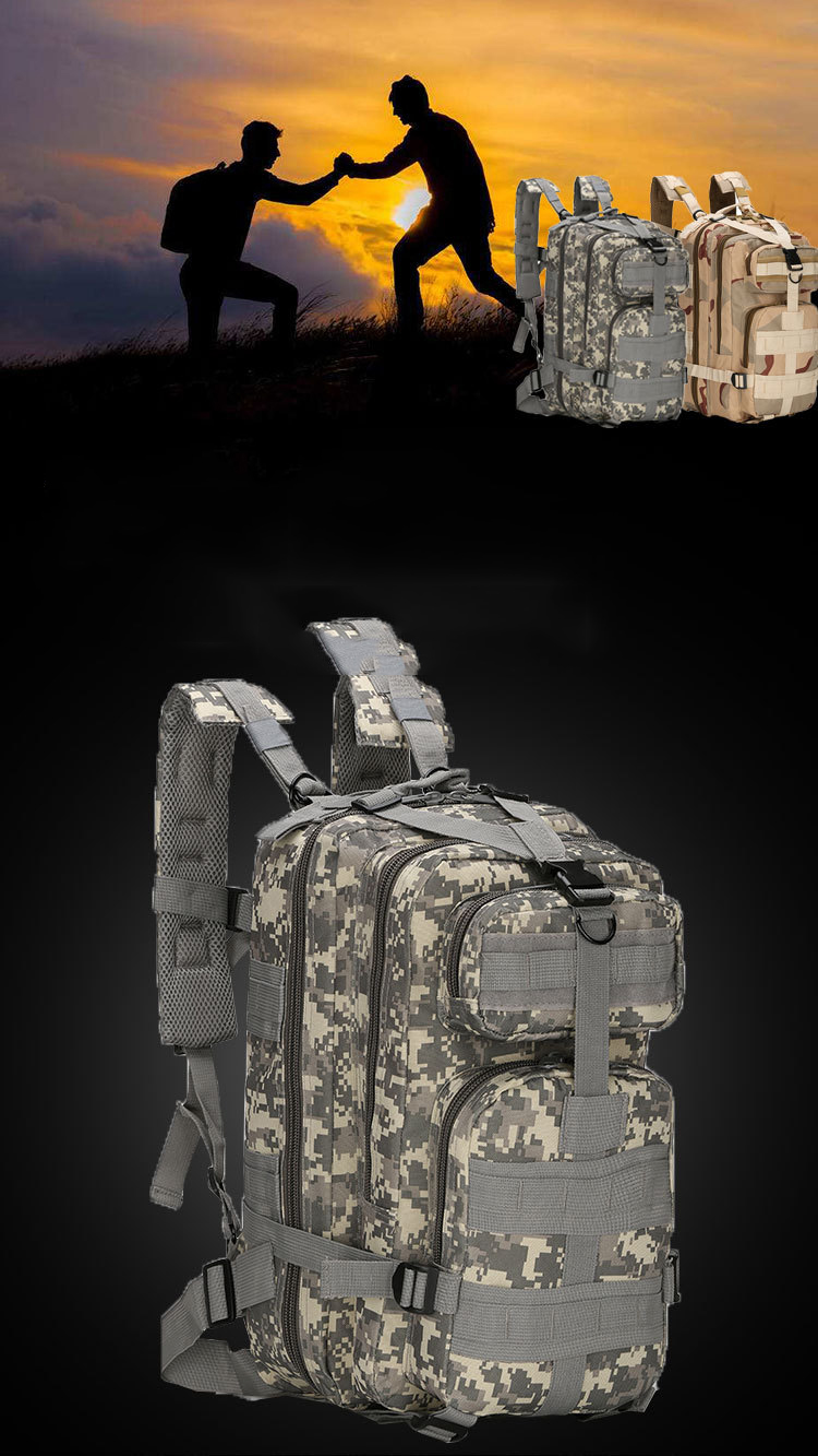 Outdoor Tactical Bag Training Equipment Camping Backpack Sports Friends Backpack