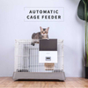 New Pet Automatic Feeder Dog Cat Feeding Machine Cage Hanging Timing Quantitative Automatic Feeding Cat Dog Food
