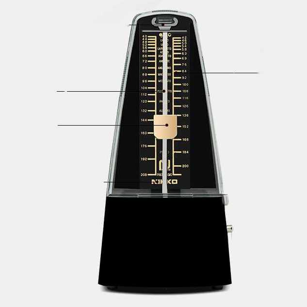 Metronome Learn Music Control Rhythm Mechanical Metronome Counseling Instrument Learning Artifact
