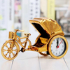 Antique Motorcycle Train Creative Alarm Clock Student Children Bedroom Plastic Pointer Boutique Gift Clock