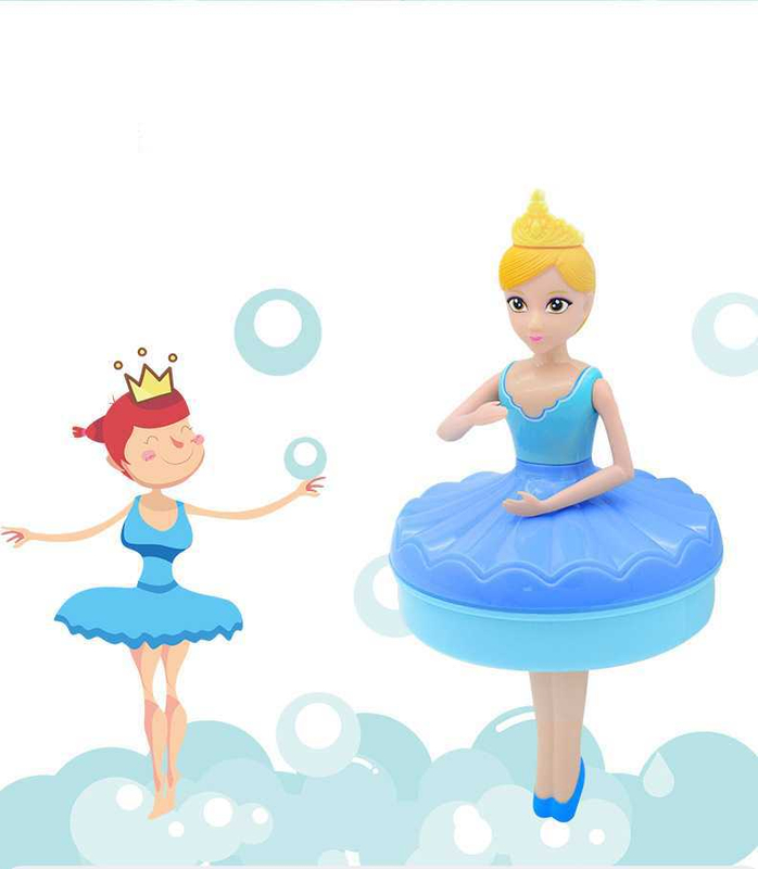 Girls' new summer water play gifts Beverly water rotation girl who will spray water ballet