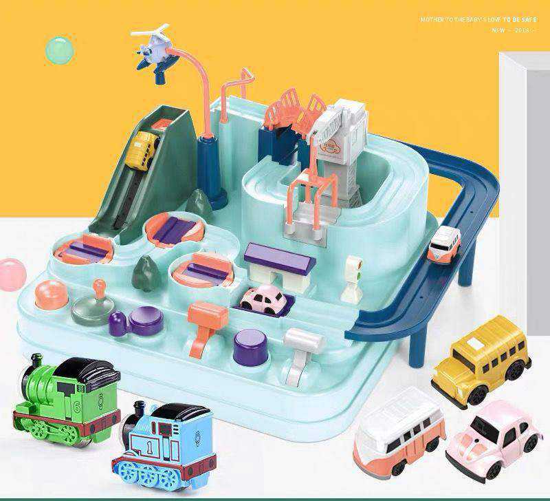 Toy Car Shaoguan Big Adventure Puzzle Children Intelligence Toy Track Inertia