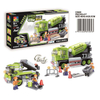Inserting Blocks,Engineering Infrastructure Toy,Plastic Children's Toys