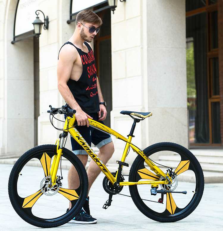 Bicycle 24/26 Inch Speed Double Disc Brakes Cycling Bicycle One Round Male And Female Students